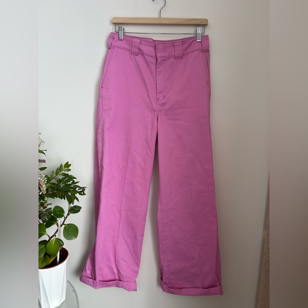 Dickies pink work pants